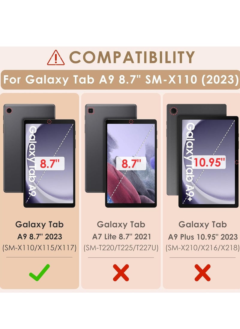 Generic - 2Packs Paperfeel Screen Protector for Samsung Galaxy Tab A9,  Matte PET Paper Screen Protector for Drawing Writing [Anti-Fingerprint] [High Sensitivity] - Image 1