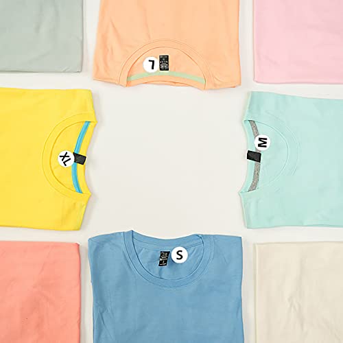 FuraHa 3500 PCS Clothing Size Stickers Labels 7/8" Round Self Adhesive Size Stickers for Clothing T Shirts Retail, 5 Sizes (S, M, L, XL, XXL) - Image 4