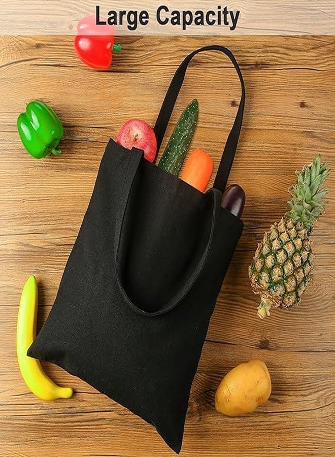 TrendoPrint حقيبة تسوق قماشية قابلة لإعادة الاستخدام من تريندوبرينت، مناسبة للبقالة والجامعة والمكتب، كما يمكن استخدامها كحقيبة كتف أو حقيبة سفر للرجال والنساء (14 × 16 بوصة) TP23 - Image 5