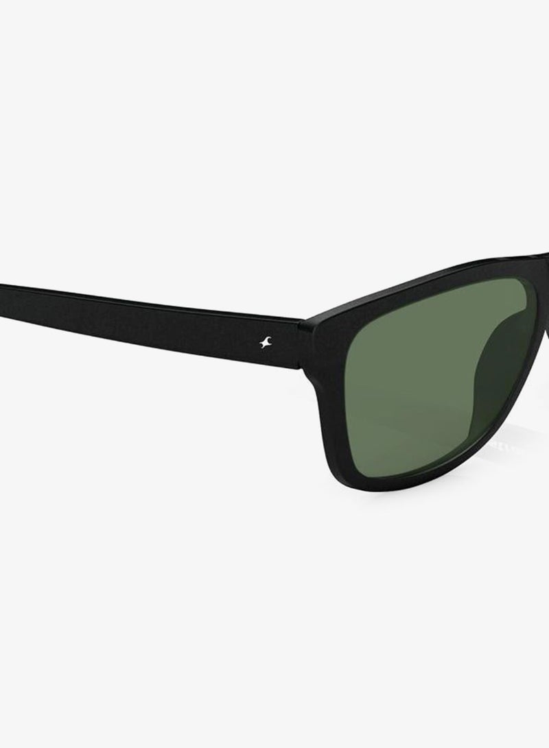fastrack Polarized Sunglasses Black Frame Green Mirror Lens 60mm  - P379GR4PV - Image 5