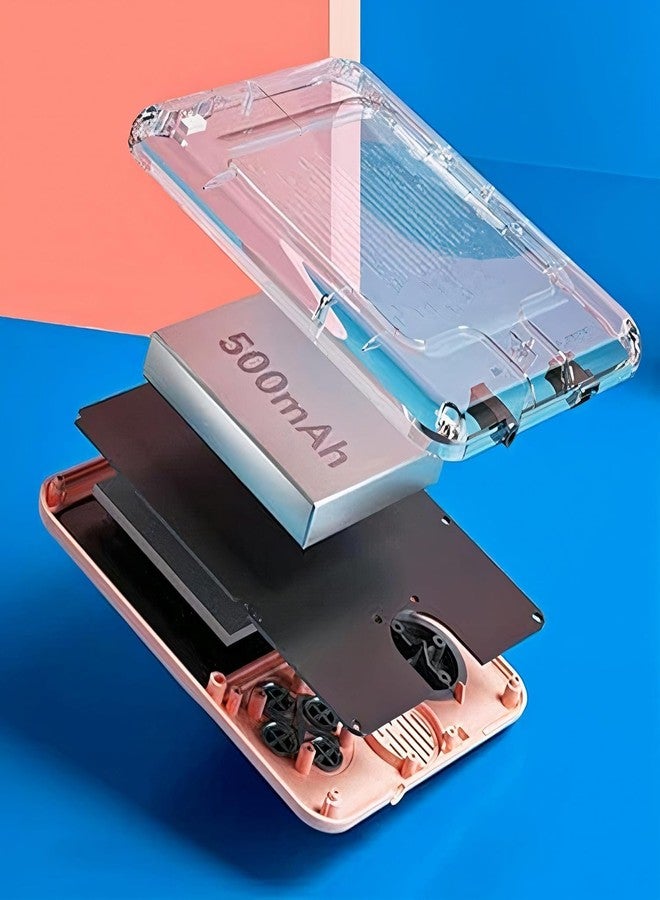 Elevea 𝟏𝟓 𝐘𝐞𝐚𝐫𝐬 𝐖𝐚𝐫𝐫𝐚𝐧𝐭𝐲 Mini Handheld Retro Gaming Console - 666 Classic Games Built-in, Portable Video Game Player for Kids and Retro Enthusiasts - Image 2