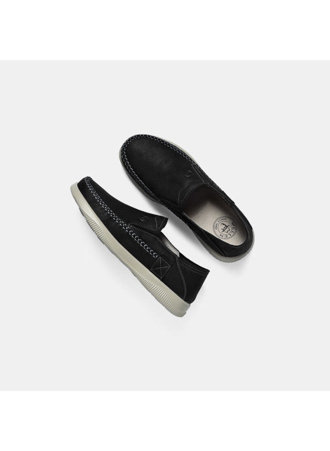 Mellen Minimalist Fashion Loafers Slip-on Soft Comfortable Casual Shoes Meb67282 Black Size 43 - Image 2