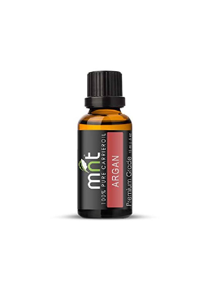 MNT Combo Set of Argan Cold Pressed Carrier Oil and Rosemary Essential Oil (Each 15ML) Ideal for use in Hair loss Promotes Hair & Beard Growth Moisturizes Skin Health Benefit Massage - Image 5