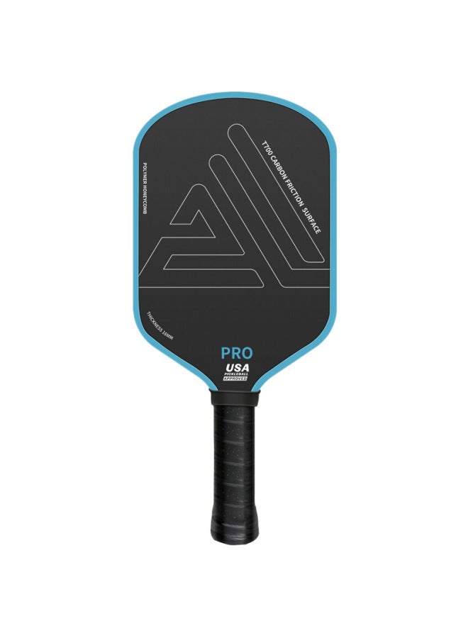 16mm T700 Carbon Fiber Pickleball Racket, Professional Compeion And Training
