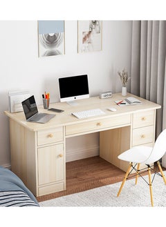Computer Desk Home Office Computer Table 120cm Gaming Desk PC Laptop Table Desk Game Desk Writing Study Desk Workstation Modern Simple Office Computer Table Study Table with Shelves