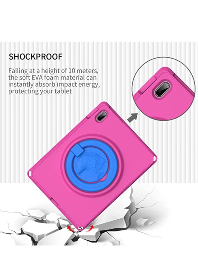 Kids Case for iPad 10th Generation Case 2022 10.9 inch A2696 A2757 A2777 Heavy Duty Rugged Silicone Waterproof Case with Swivel Ring Stand/Shoulder Strap/Screen Protector  - Image 5