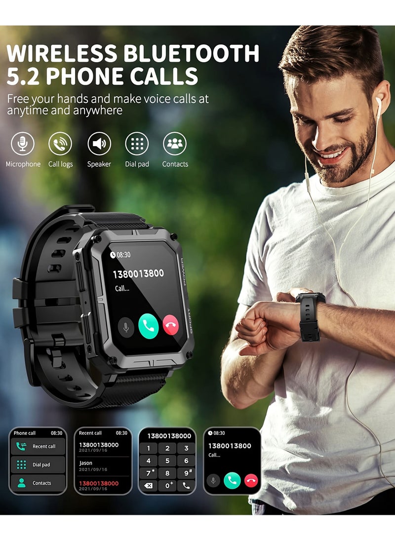 ArmFit - Smart watch for men with Bluetooth Calling and Fitness Tracker Waterproof - Image 1