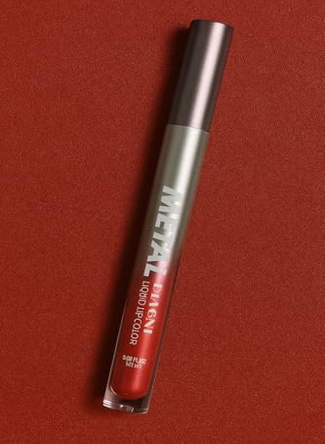 MAKE UP FOR LIFE Metal Diaoni Liquid Lip Color - High-Shine Metallic Finish, Long-Lasting, Smudge-Proof & Lightweight Lip Stain for Bold Glamorous Lips - Image 3