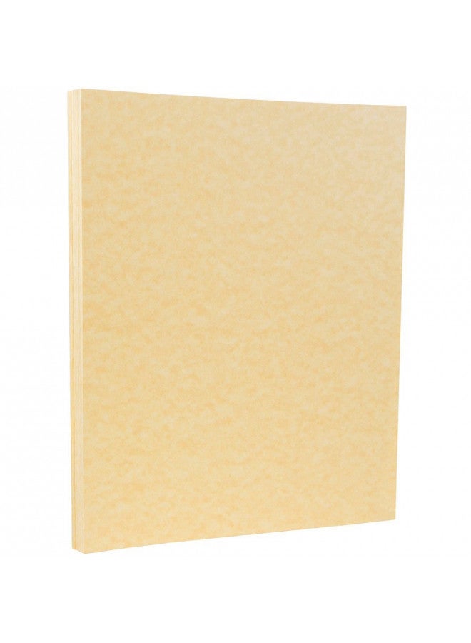 JAM PAPER Parchment 24lb Paper - 90 GSM - 8.5 x 11 - Antique Gold Recycled - 100 Sheets/Pack - Image 1
