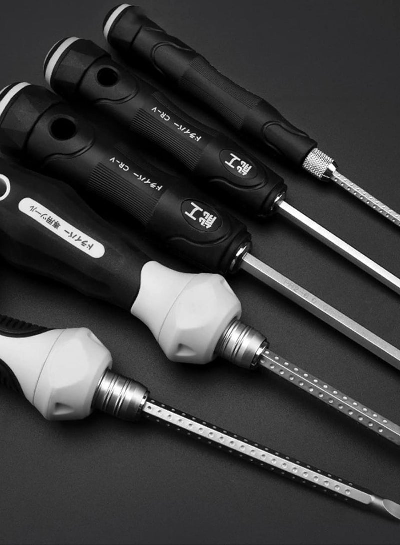 GGOOT 1 x Expansion Slotted Screwdriver, Cross Word Ratchet Screwdriver, Manual Hardware Tool, Crosshead Screwdriver  - Image 4