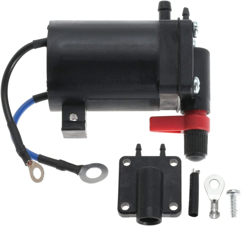 YRANZO Fuel Primer Choke Solenoid for Johnson, OMC, Evinrude - Replacement Parts with Installation Accessories - Image 2