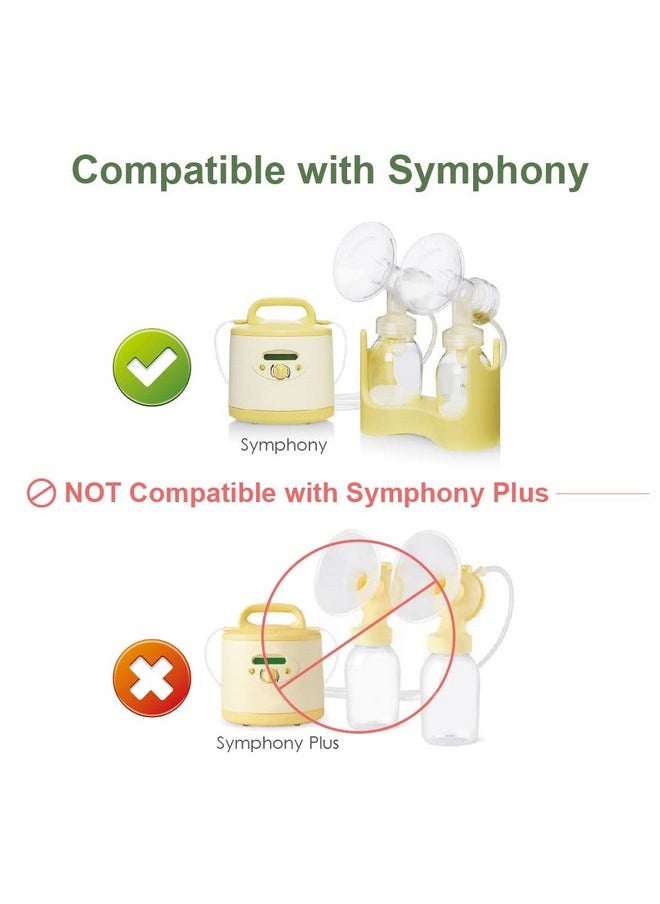 Maymom - Tubing Compatible With Medela Lactina Symphony And Pump In Style Breast Pumps. Retail Pack 2Pc/Pack. Bpa Free Replacement Of Medela Tubing Part 8007213 8007194 8007179 87214 87213; Made By Maymom - Image 1