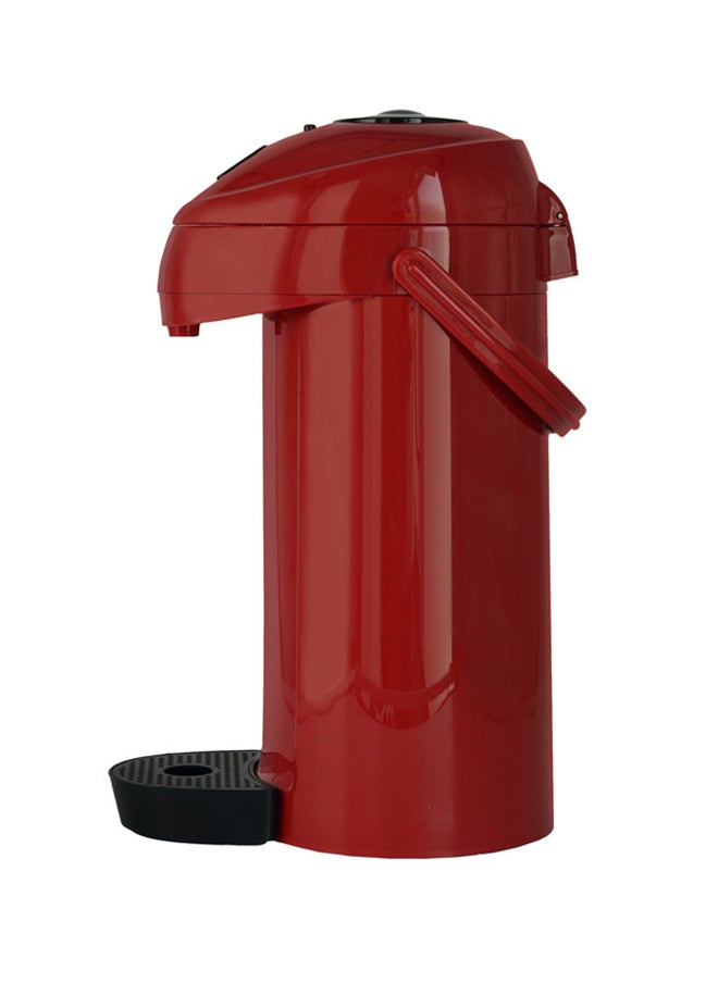 Alsaif - Coffee And Tea Flask With A Large Capacity And A Secure Locking System Featuring A Compact Handle For Easy Carrying. Capacity: 1.9 Liters Color: Red. - Image 1
