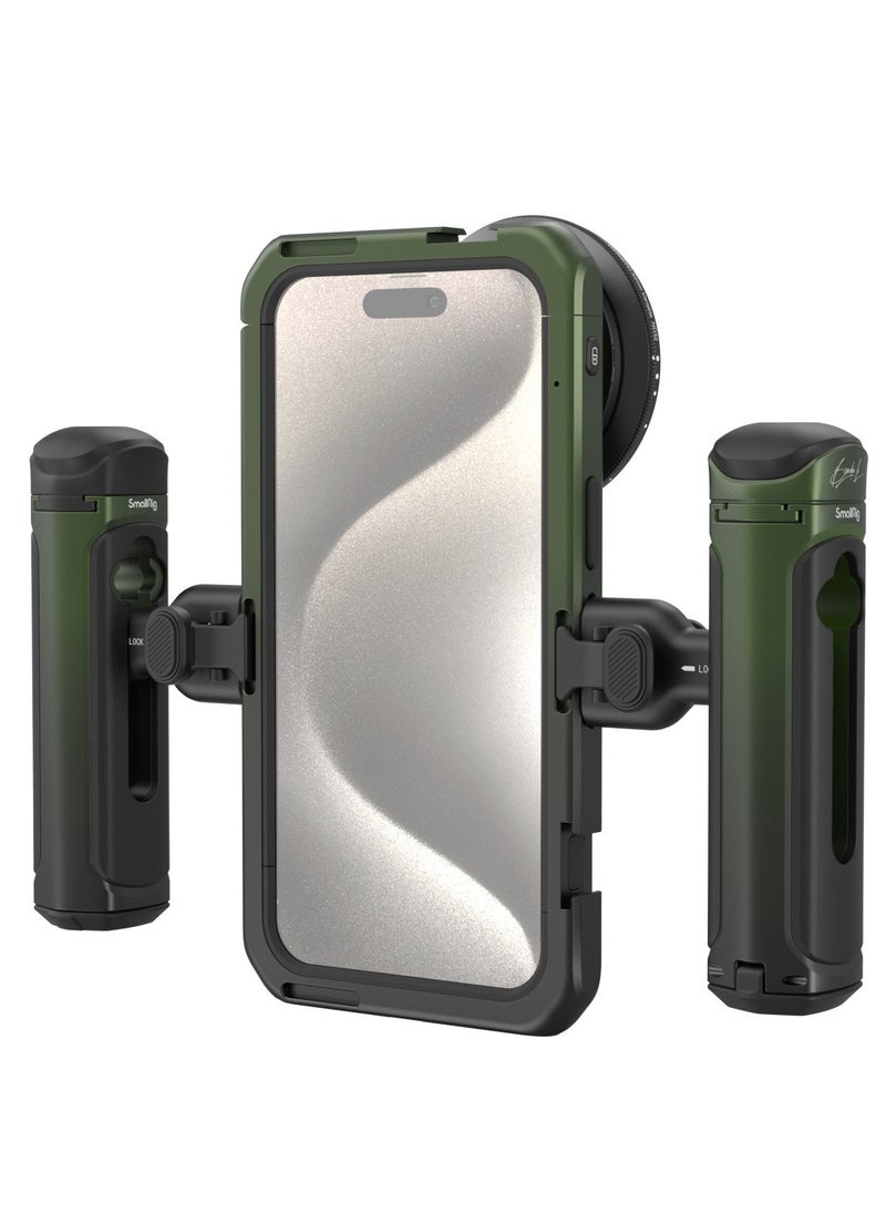 SMALLRIG - SmallRig 4407 x Brandon Li Mobile Video Kit for iPhone 15 Pro Max Co-design Edition - Image 1