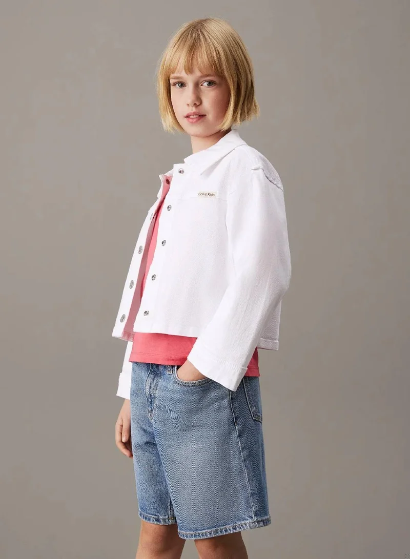 Calvin Klein Jeans Slim Denim Trucker Jacket