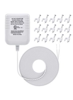 Hotop Hotop 24 Volt C Wire Adapter for Smart Thermostat, UL Listed 16.5ft Long Power Connector C Wire for All Versions of Smart Thermostat Compatible with Nest, Honeywell, Ecobee, Wyze, Sensi  - Image 1