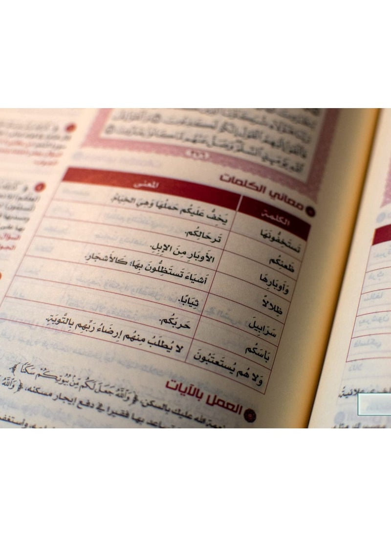 null - مصحف القرآن تدبر وعمل مقاس كبير 20×28 - Image 1
