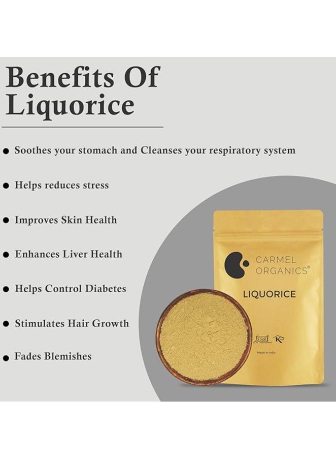 كارميل أورجانيكس مسحوق عرق السوس من كارميل أورجانيكس ٣٤٠ غرام - Image 2