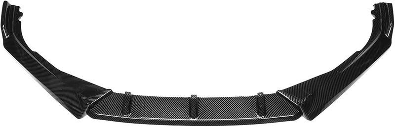 Wivplex Carbon Fiber Look Front Bumper Lip Splitter Kit - Image 3