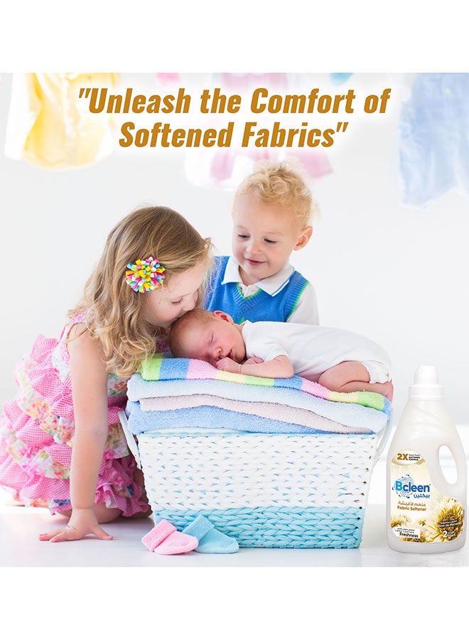 Bcleen Fabric Softener,Savon de Marseille Scent, for long lasting fragrance,2L (SAVINGS PACK OF 2L X 8) - Image 2