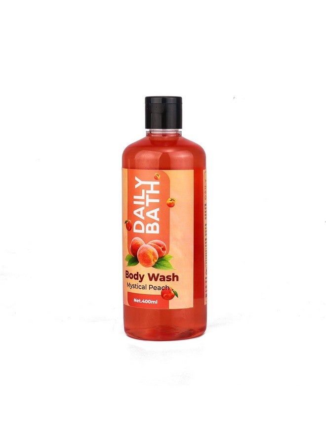 Jeehukm All Skin Types Daily Bath Body Wash For Men and Women With Vitamin E and Glycerin For Men and Women (Mystrical Peach, 400ml) - Image 2