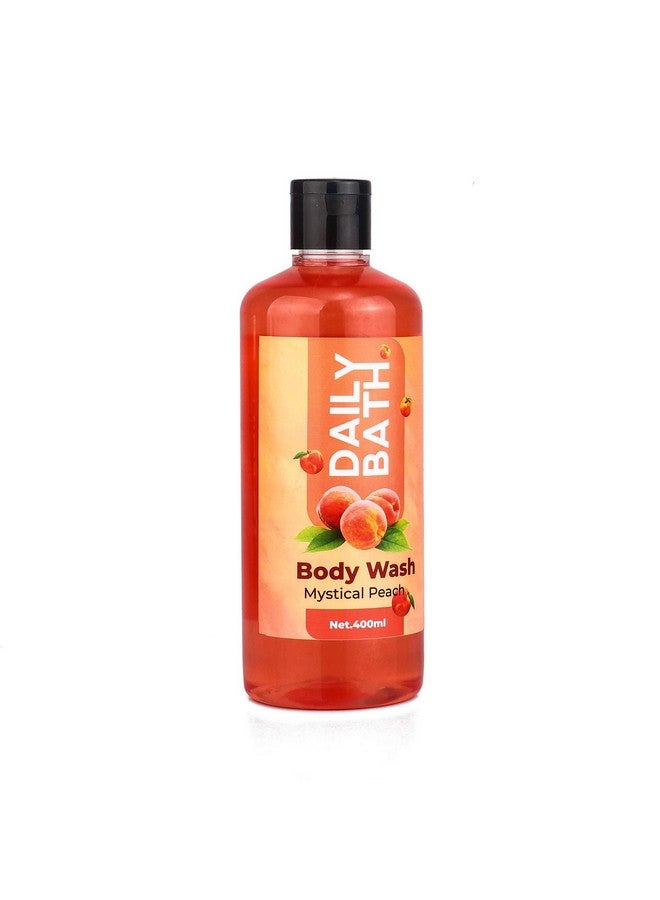 Jeehukm All Skin Types Daily Bath Body Wash For Men and Women With Vitamin E and Glycerin For Men and Women (Mystrical Peach, 400ml) - Image 3