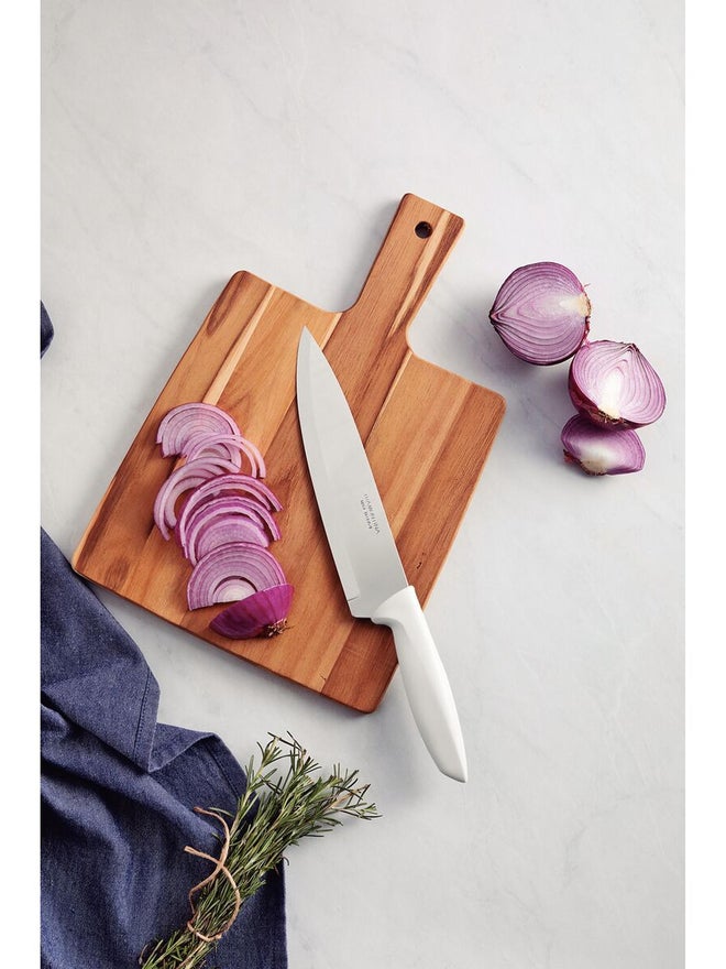 ترامونتينا سكين شيف ترامونتينا بلينوس  بوصة بشفرة ستانلس ستيل ومقبض بولي بروبلين أبيض - Image 2