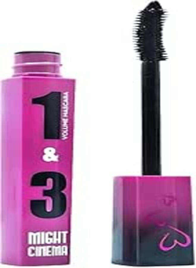 buy 1 get 2 free) 3 in 1 Volume Mascara, Black)