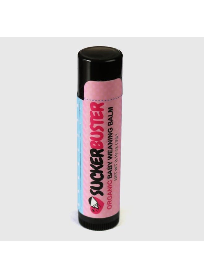 SUCKERBUSTER Baby Breastfeeding Weaning Balm Stick - 10oz Plant Based, Organic Vegan, Postpartum Essentials Must Haves, Stop Breastfeeding Essentials, Organic Nipple Cream in Balm Stick - Image 2