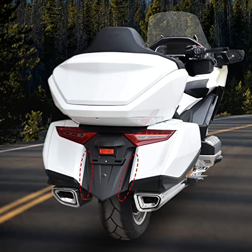 VEISUTOR حراس الطين الخلفية VEISUTOR للدراجة النارية Gold Wing، حراس الطين للدراجة النارية Honda Goldwing GL1800 2018 2019 2020 2021 2022 2023 2024 - Image 5