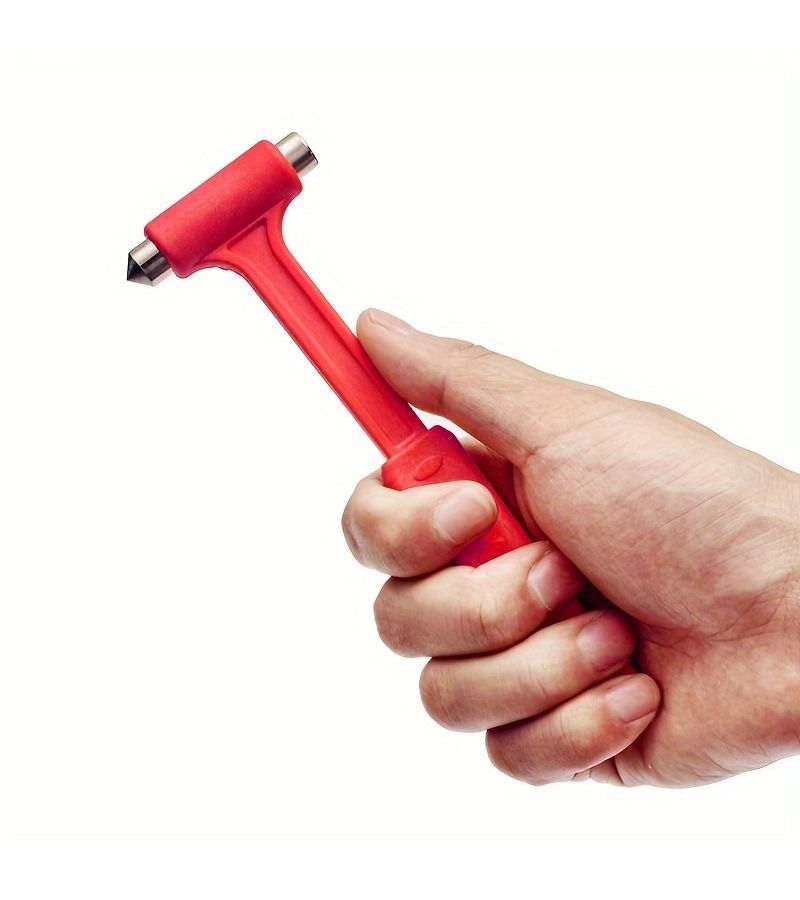 Multifunctional Solid Safety Hammer 2pcs Emergency Escape Tool Car Window Breaker Seatbelt Cutter Home Outdoor Rescue - Image 5