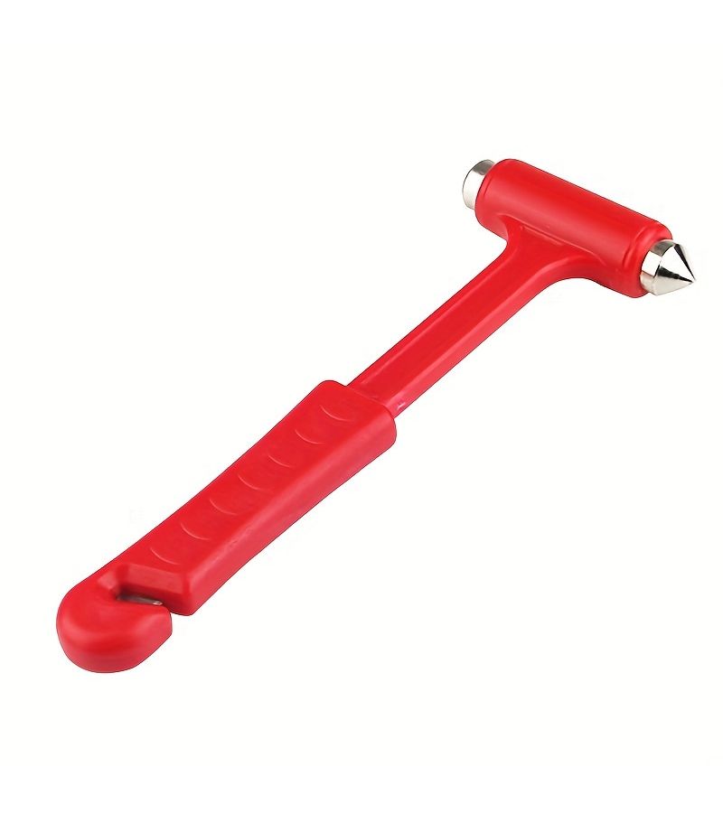 Multifunctional Solid Safety Hammer 2pcs Emergency Escape Tool Car Window Breaker Seatbelt Cutter Home Outdoor Rescue - Image 1