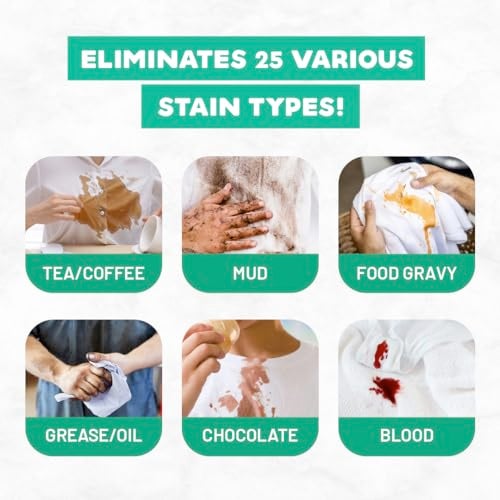 Born Good Natural Fabric Stain Remover For Clothes | 500ml | Removes Tough Stains & Period Stains | Plant-Based, Biodegradable, Non-Toxic, Eco-Friendly, Organic, Herbal - Image 3