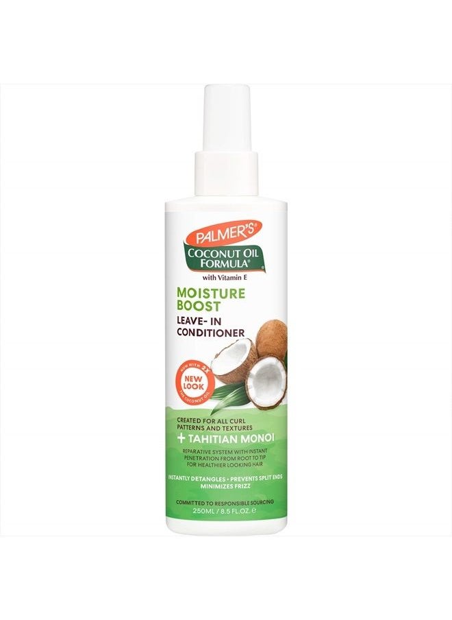 PALMER'S Coconut Oil Formula Moisture Boost Leave-In Conditioner, 8.5 fl. oz  - Image 1