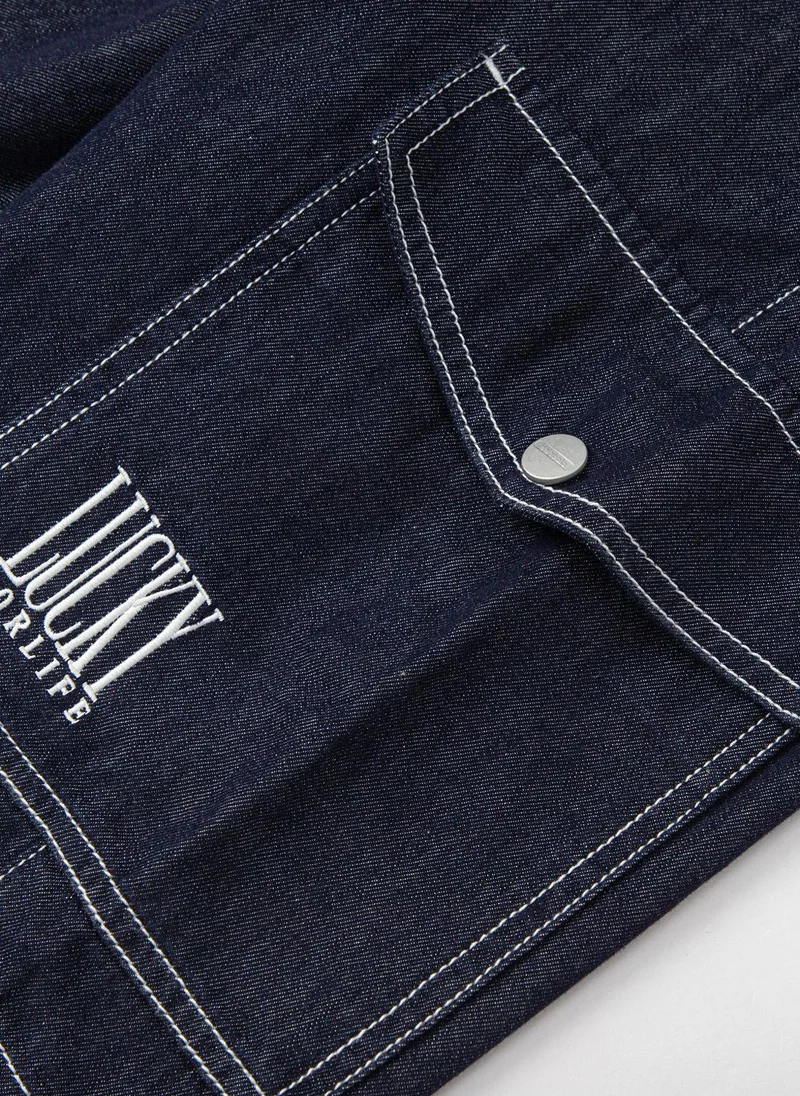 Balabala Navy Kids Boys Denim middle pants for Men | Best Price UAE