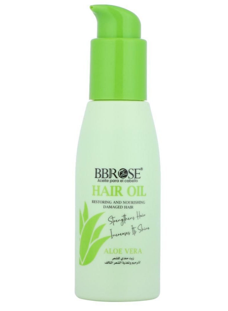 BBROSE Aloe Vera Hair Oil Restoring And Nourishing Damaged Hair 100 ml - Image 1