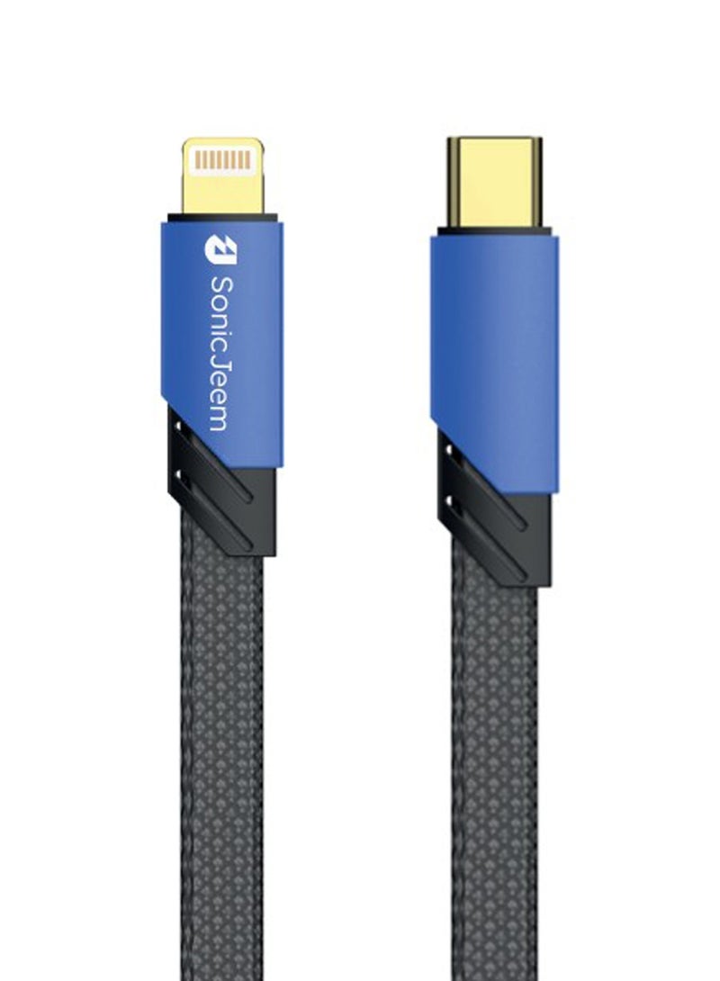 SONIC JEEM Zinc Alloy Super Data Cable IPhone SJ114B - Image 1