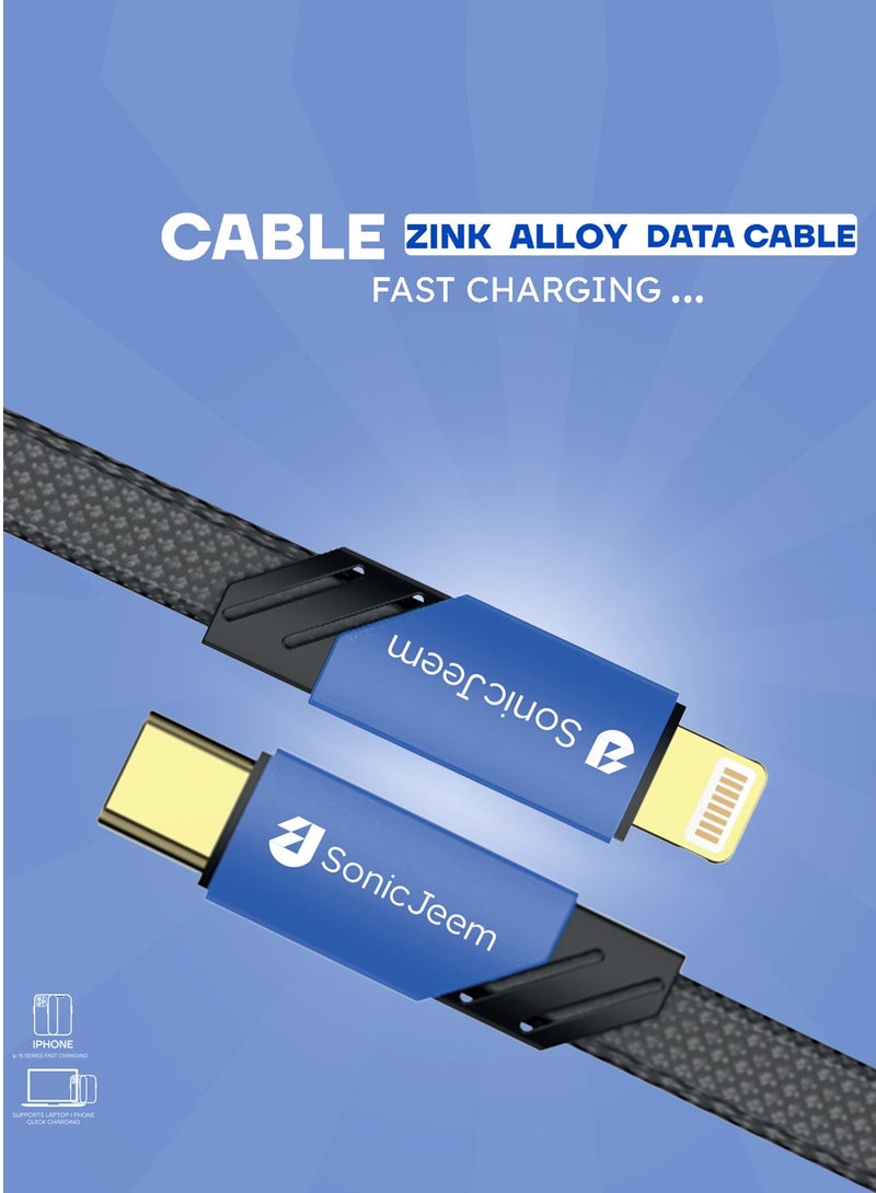 SONIC JEEM Zinc Alloy Super Data Cable IPhone SJ114B - Image 3