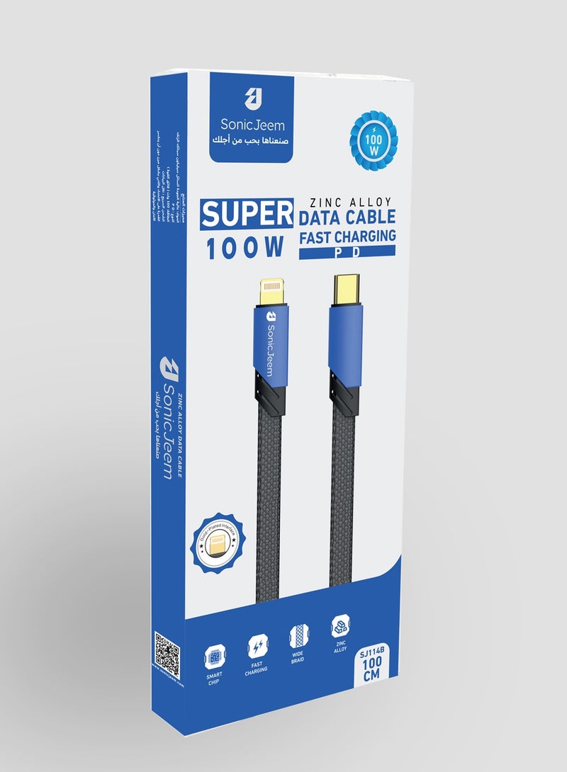 SONIC JEEM Zinc Alloy Super Data Cable IPhone SJ114B - Image 5