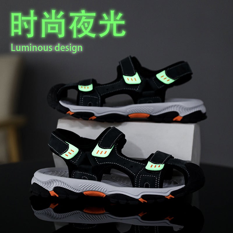 Summer Women'S Sandals Roman Retro Head Layer Cowhide Sandals Sandals Handmade Women'S Large Children'S Sandals - Image 3