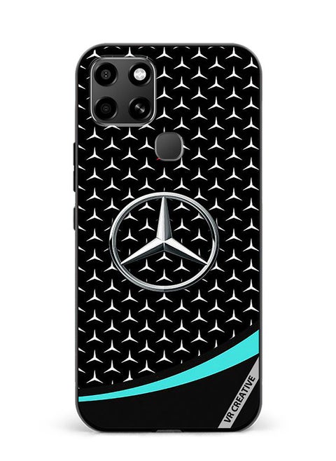 Protective Case Cover For Infinix Smart 6 Mercedes Amg Petronas F1 Design Multicolour