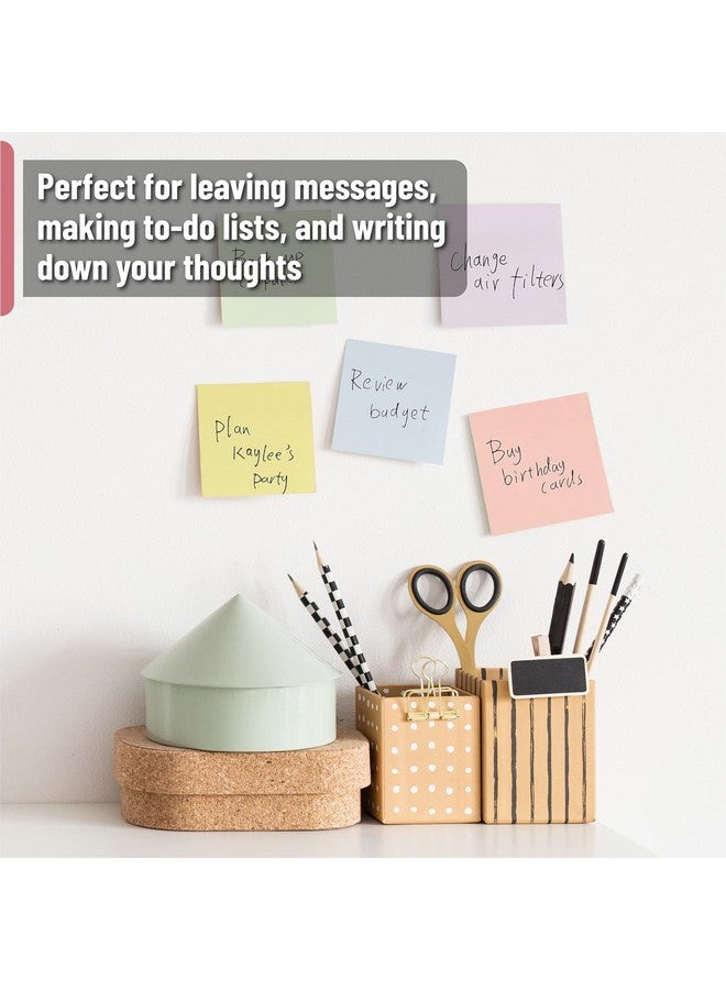 Mr. Pen - Sticky Notes, 3”X3”, 12 Pads, Morandi Colors Sticky Notes, Sticky Note, Self-Stick Note Pads, Sticky Pads Sticky Notes Aesthetic, Colorful Sticky Notes, Sticky Notes Bulk Sticky Notes - Image 4