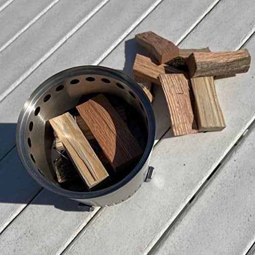Table Top Timber Mini Fire Wood and Fire Starters - 5 OR 10 Pounds of Aged and Seasoned Firewood - 3.5" OR 5.5" Lengths (Compatible with Solo Stove Mesa OR Mesa XL Tabletop Fire Pit) (5 lbs of 5.5" Length) - Image 2