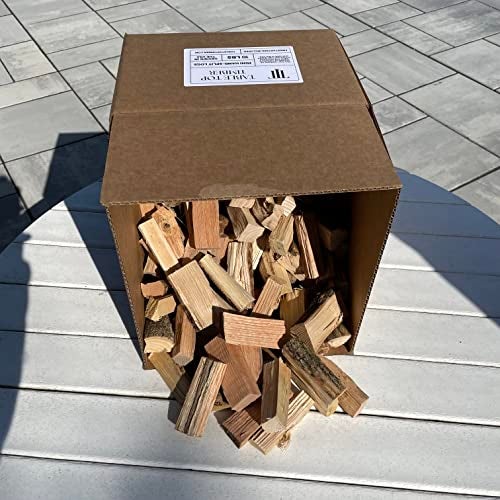 Table Top Timber Mini Fire Wood and Fire Starters - 5 OR 10 Pounds of Aged and Seasoned Firewood - 3.5" OR 5.5" Lengths (Compatible with Solo Stove Mesa OR Mesa XL Tabletop Fire Pit) (5 lbs of 5.5" Length) - Image 3