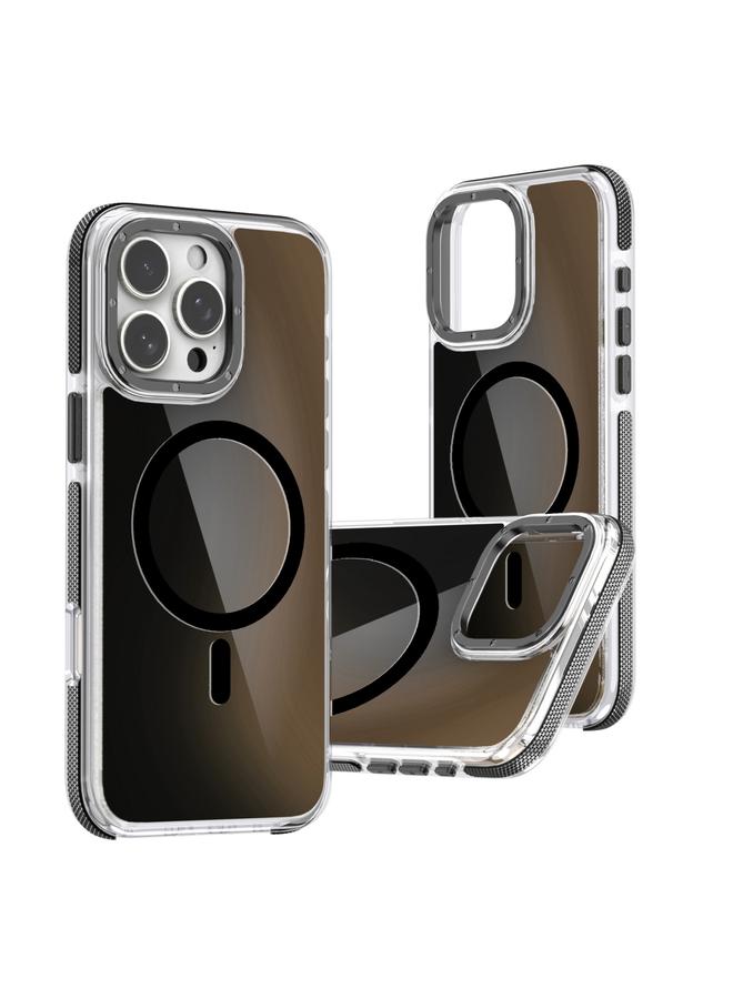 S-TOP Case For iPhone 16 Pro Max Dual-Color Gradient Discolor MagSafe Phone Case - Image 1