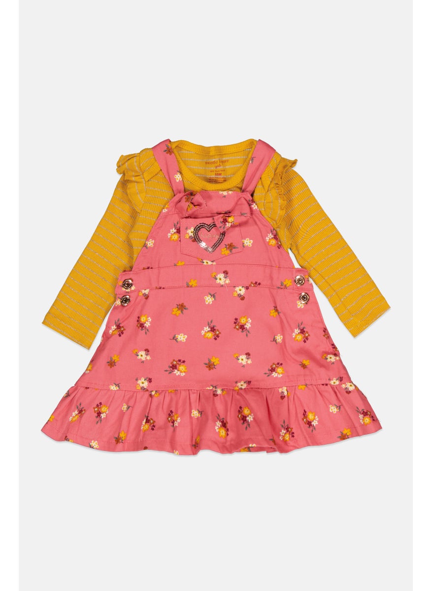 Nanette lepore Toddlers Girl 2 Pieces Printed Top With Dress Set, Multicolor  - Image 2