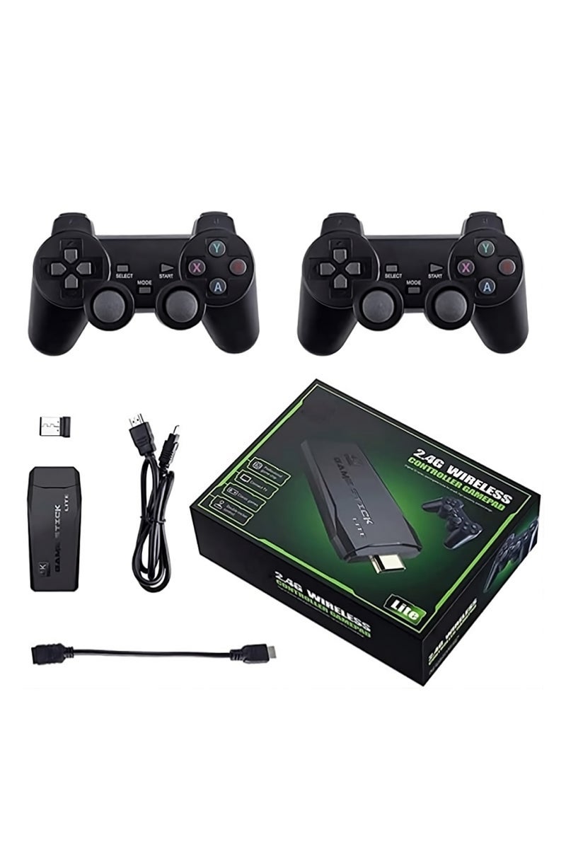 JAJEEK Good Ontv 4K Digital Video Game Console with 10000 Games and Original 2.4G Wireless Controllers - Image 1