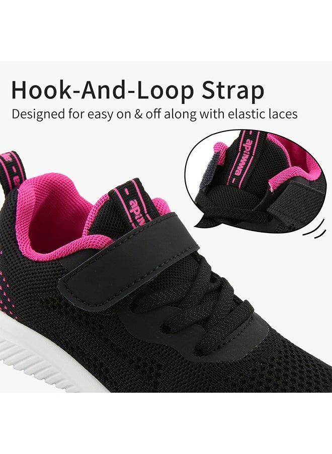 Apawwa Kids Shoes Breathable Slip On Sneakers Sports Shoes, Lightweight Running Shoes For Boys and Girls Sneaker (26-37).  - Image 4