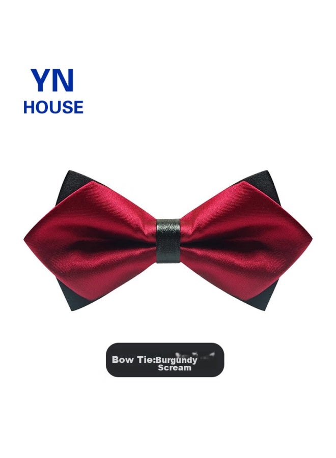 Yinuofang Children's Suit Bow Tie For Boys And Girls, Butterfly Tie For Suits, Bow Tie: Navy Blue - Image 4
