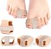 LeaOcaao Toe Spacers 4 PCS Toe Separators for Women and Men for Overlapping Toes Bunion Corrector Hammer Toe Straightene - Image 2